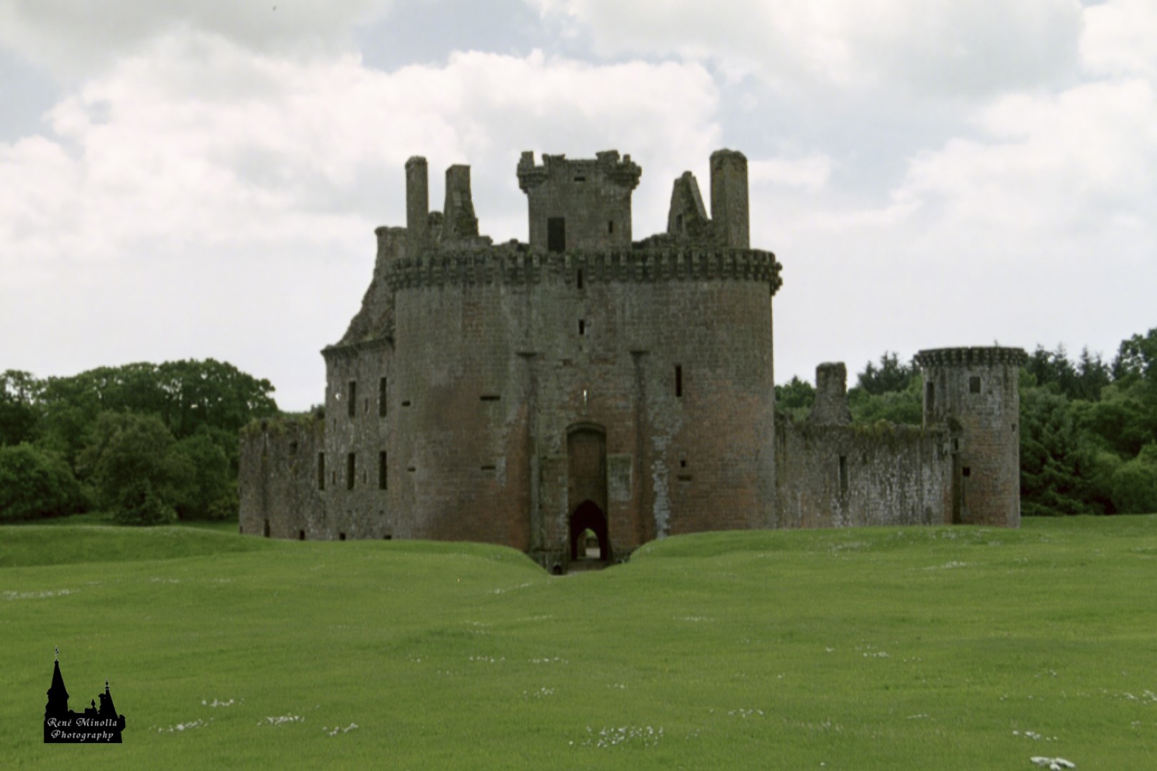Caerlaverock Castle, Dumfries, Schottland